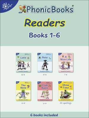 cover image of Phonic Books Dandelion Readers Split Vowel Spellings